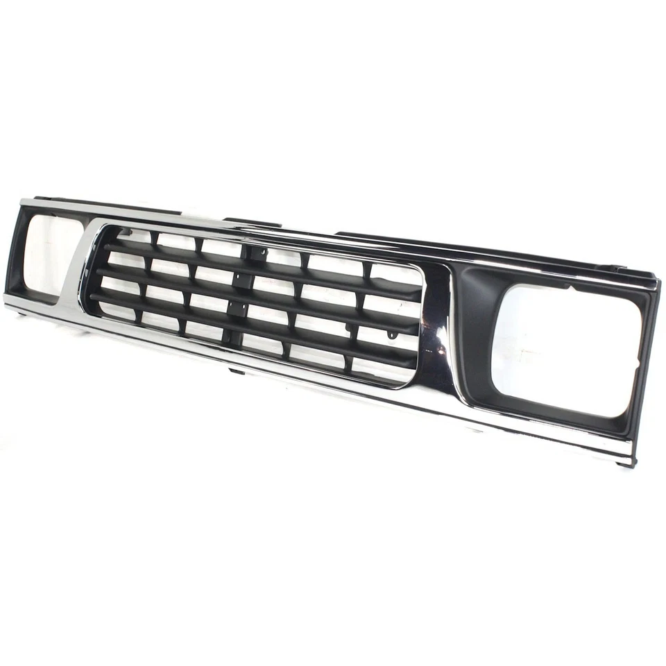 Fits 1993-1996 Mitsubishi Mighty Max New Front Grille Chrome Plastic MI1200117 - Imagem 3 de 4