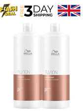 Wella Fusion Shampoo and Conditioner Duo Pack 2 x 1000ml Free Shipping UK