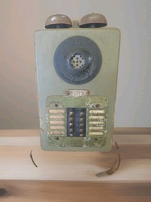   L..A County 6497 H Ten (10)  Station SH Couch Oak Intercom Circa 1900's