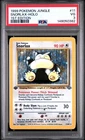 1999 POKEMON JUNGLE 1ST ED #11 SNORLAX HOLO PSA 3