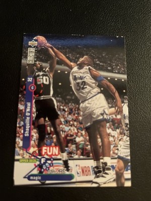 1995-96 Upper Deck CC - Fun Facts Shaquille O'Neal #184 Player's Club