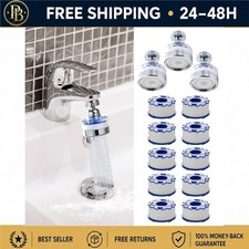 Faucet Mount Water Filter 3 Pack with 10 Replacement Cartridges