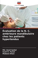 Md. Asad Iqubal (U. A.) | ÉValuation De La N. C. AntéRieure Mandibulaire Chez...