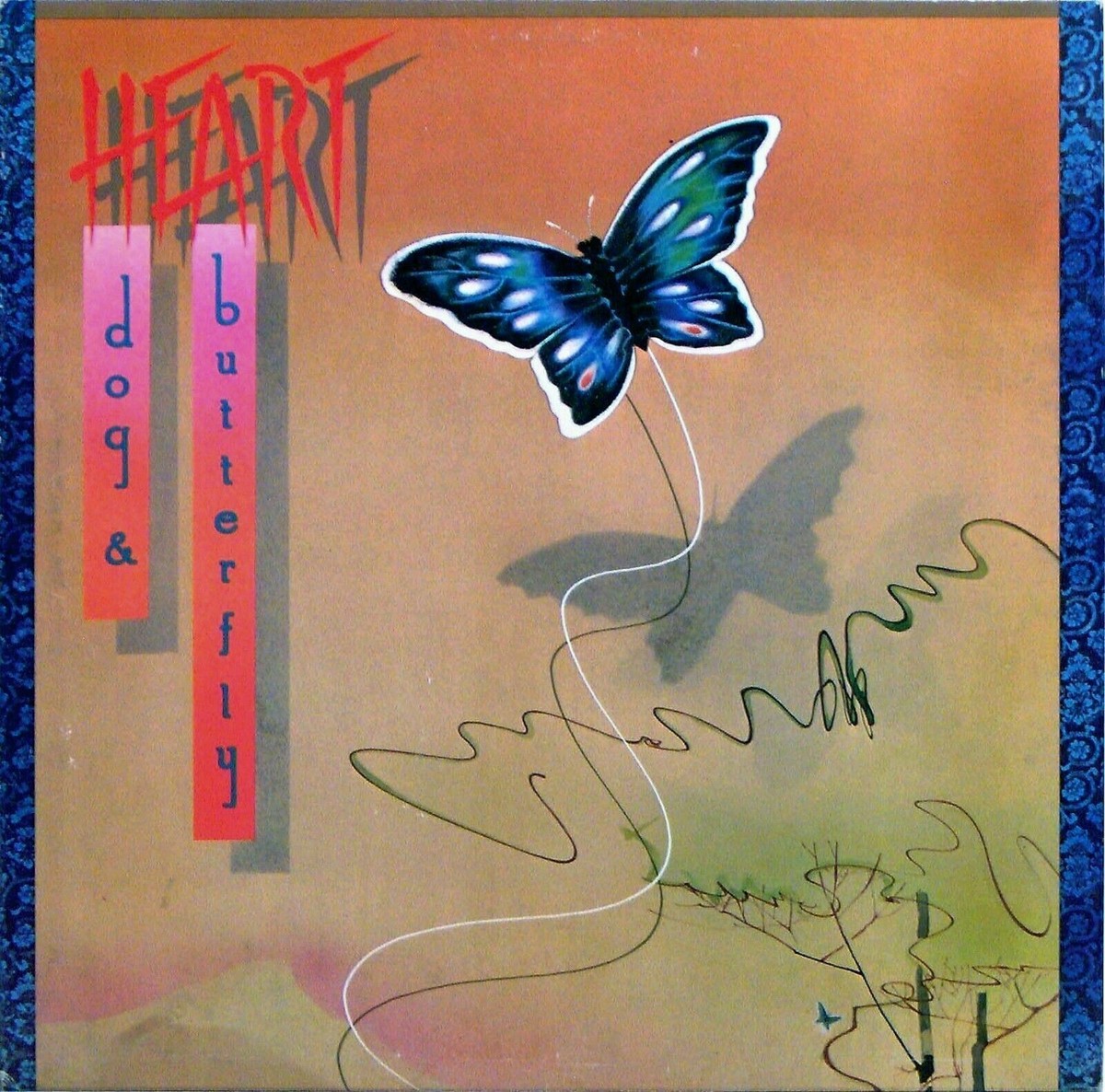 Heart Dog & Butterfly 非売品販促ポスター HEART - DOG AND BUTTERFLY ALBUM COVER - Poster 20x30 LOOKS GREAT