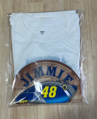 Youth LG Jimmie Johnson #48 NASCAR Racing Name & Number KID'S Fishing theme NWT - Picture 6 of 6