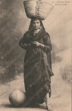 Egyptian Types Fortune Teller Costumes Postcard