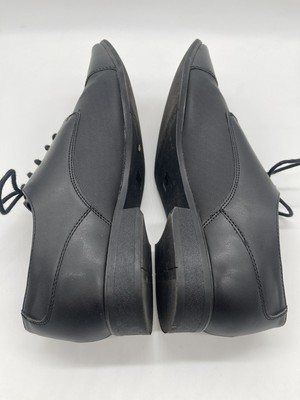 Calvin Klein Dress Shoes Mens 10.5 Bachman Oxford Black Faux  display picture 1