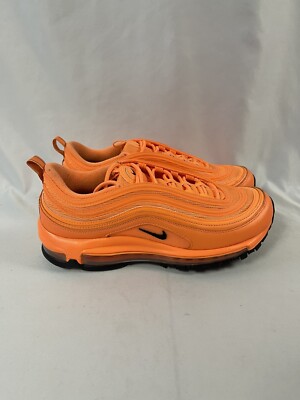 Nike Air Max 97 Atomic Orange Black AM97 DM8338-800 Women s Size 9 CLEAN