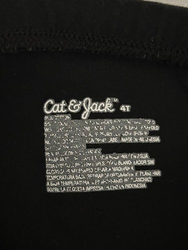 Cat & Jack Leggings Girl’s 4T Black - Picture 2 of 3