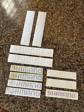 1990s Shimano Cycling Sticker Decal Lot 11 Mountain Bike Track Bicycle Bmx