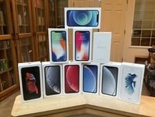 Lot of 10 Used Empty Apple iPhone Boxes Phones Not Included 5, 6sPlus, XS, X,12