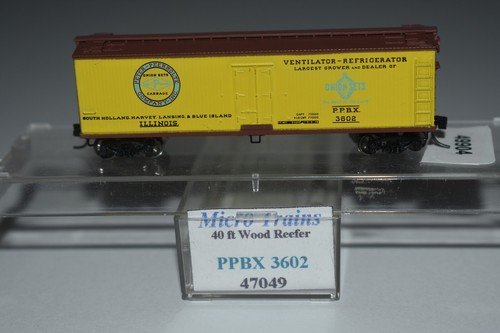 N Scale MTL PPBX 40' Single Door Reefer 3602 C50250 | Zustand: Used