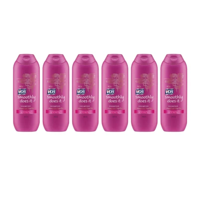 V05 VO5 Smoothly Does It Shampoo 250ml Pack 6