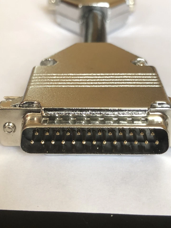 155mm 25Pin DB25 Male/Female  Extension Cable Parallel Printer RS232 PC Serial - Image 4 of 4