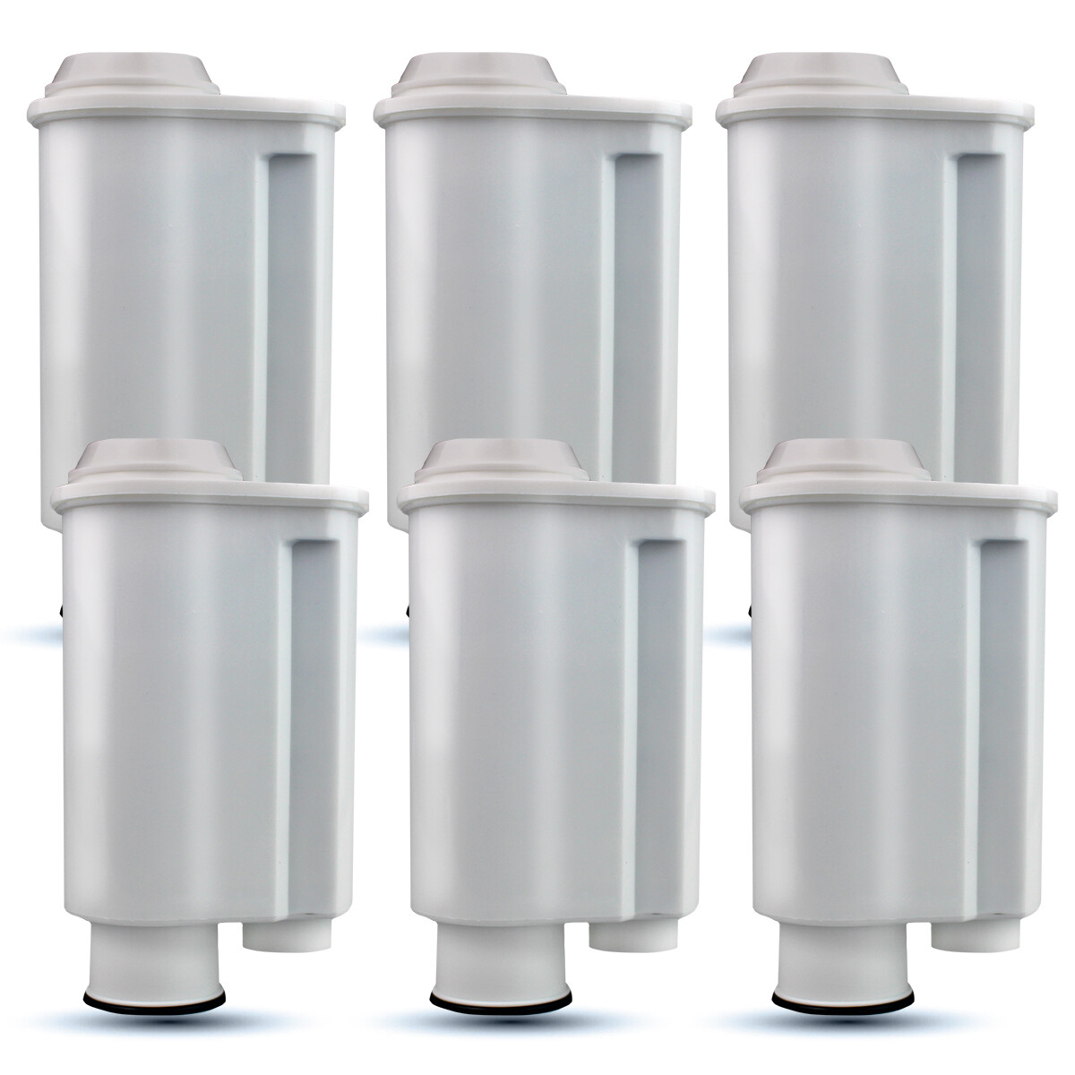 Water Filter Compatible with Brita / Saeco Intenza+ CA6702 - 6 PACK, YCF-005-6