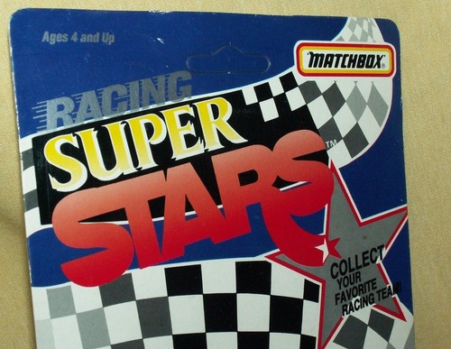 KYLE PETTY PONTIAC GRAND PRIX 1:64 RACING SUPER STARS 1992 MATCHBOX WHITE ROSE. - Picture 5 of 10