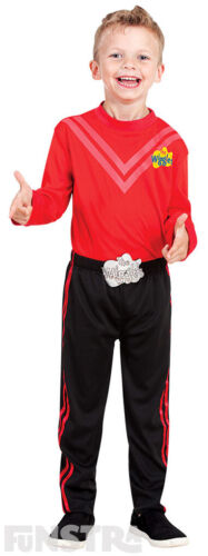 Simon Wiggle Costume | The Wiggles Costume Dress Up Red | The Wiggles Costumes - Photo 1/4