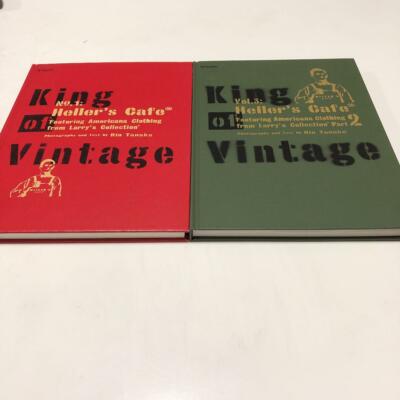 My Freedamn KING OF VINTAGE Vol.1 . 2 Book Heller's Cafe Rin