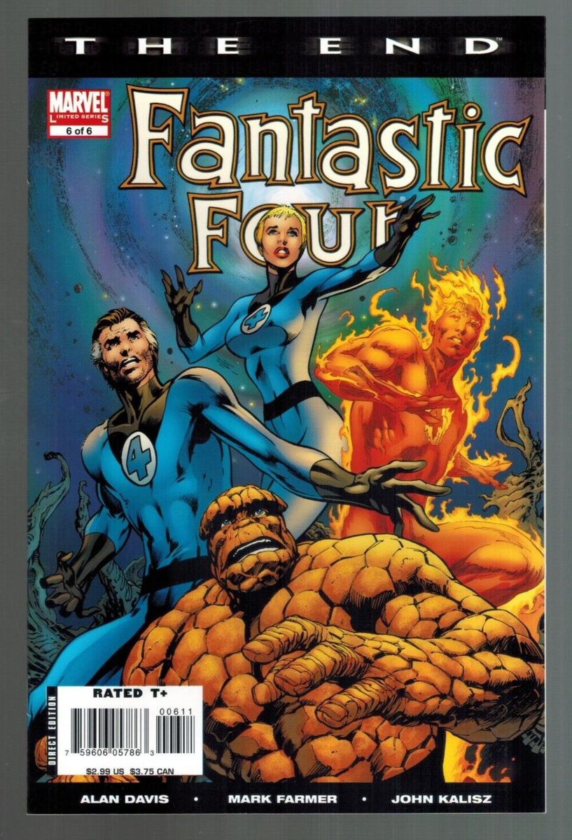 洋書 MARVEL TALES by ALAN DAVIS Amazon.com: Fantastic Four: The End [New Printing