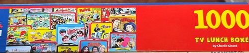 TV Lunch Boxes COMP 1000 pc Puzzle Monkees Gunsmoke I Dream of Jeannie Woody - Picture 6 of 7