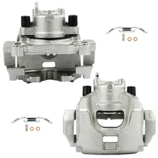 NEW Front Pair Brake Calipers w/ Bracket For 2013-2020 FORD FUSION LINCOLN MKZ