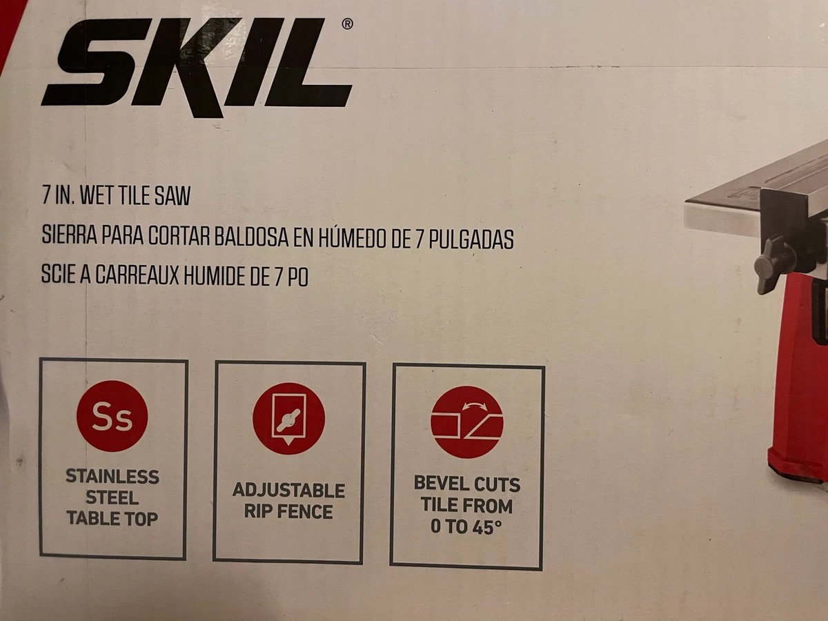 SKIL 3540 02 Wet Tile Saw 7 inch