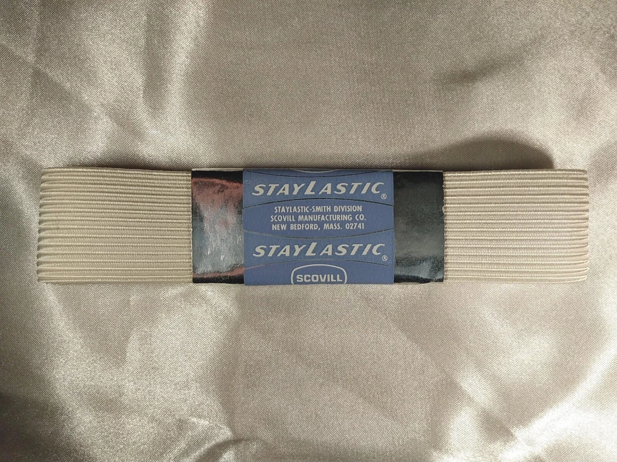 Fascia Elastica Antiscivolo WEBEEDY Con Silicone, 33 Yards (30 Metri) X 1,1 Cm, Per Cucito Intimo E Abbigliamento, Beige