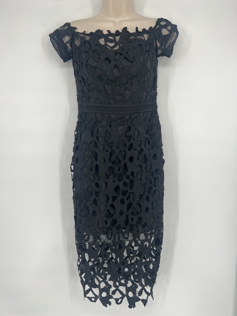 Women's Chi Chi London Lace Cocktail Dress Black Size 4 | eBay Women's Chi Chi London Lace Cocktail Dress Black Size 4 | eBay