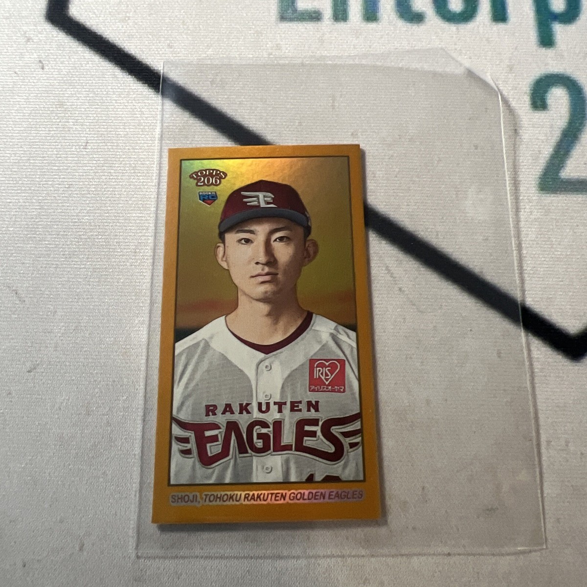 2023 Topps NPB 206 Kosei Shoji RC Tohoku Rakuten Golden