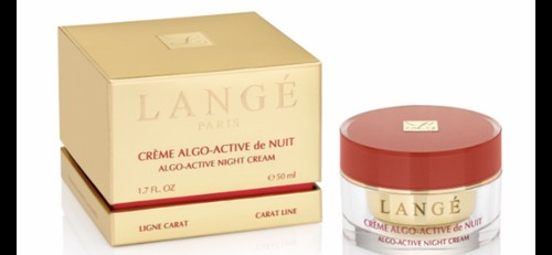LANGE PARIS ALGO-ACTIVE NIGHT CREAM Restore Firm 50ml Anti Age Niedrigster 110£ Neu