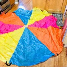 Parachute tent game kids fun slumber birthday party school daycare large