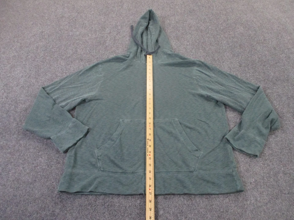 Женская куртка с капюшоном James Perse 5 цвет зеленый для походов на открытом воздухе активная легкая для взрослых - Изображение 3 из 4