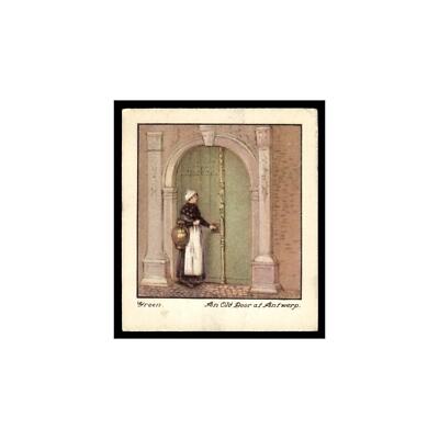 An Old Door At Antwerp 1939 Godfrey Phillips Old Masters #15 VG