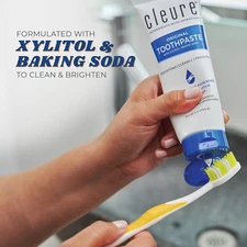 Original Natural Toothpaste - Flavor-Free, Fluoride-Free - Helps Whiten - wit...