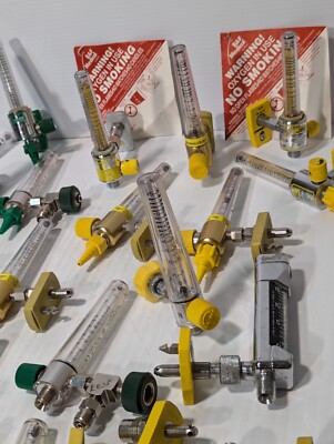 Approx. 50 Used Oxygen Flowmeters (Priced to Sell)