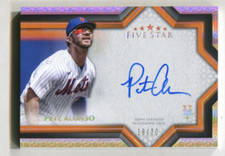 2023 Topps Five Star Signatures #FSSPA Pete Alonso 18/20 Mets A45 233