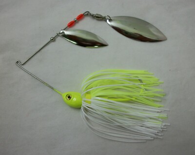 ELITE SPINNERBAIT 3/8oz  CHARTREUSE & WHITE 