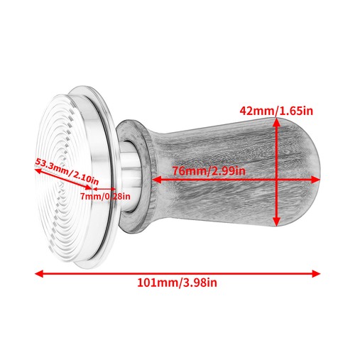 Manipulación de café con resorte para portafiltro de 54 mm para Breville Barista Express - Imagen 2 de 14