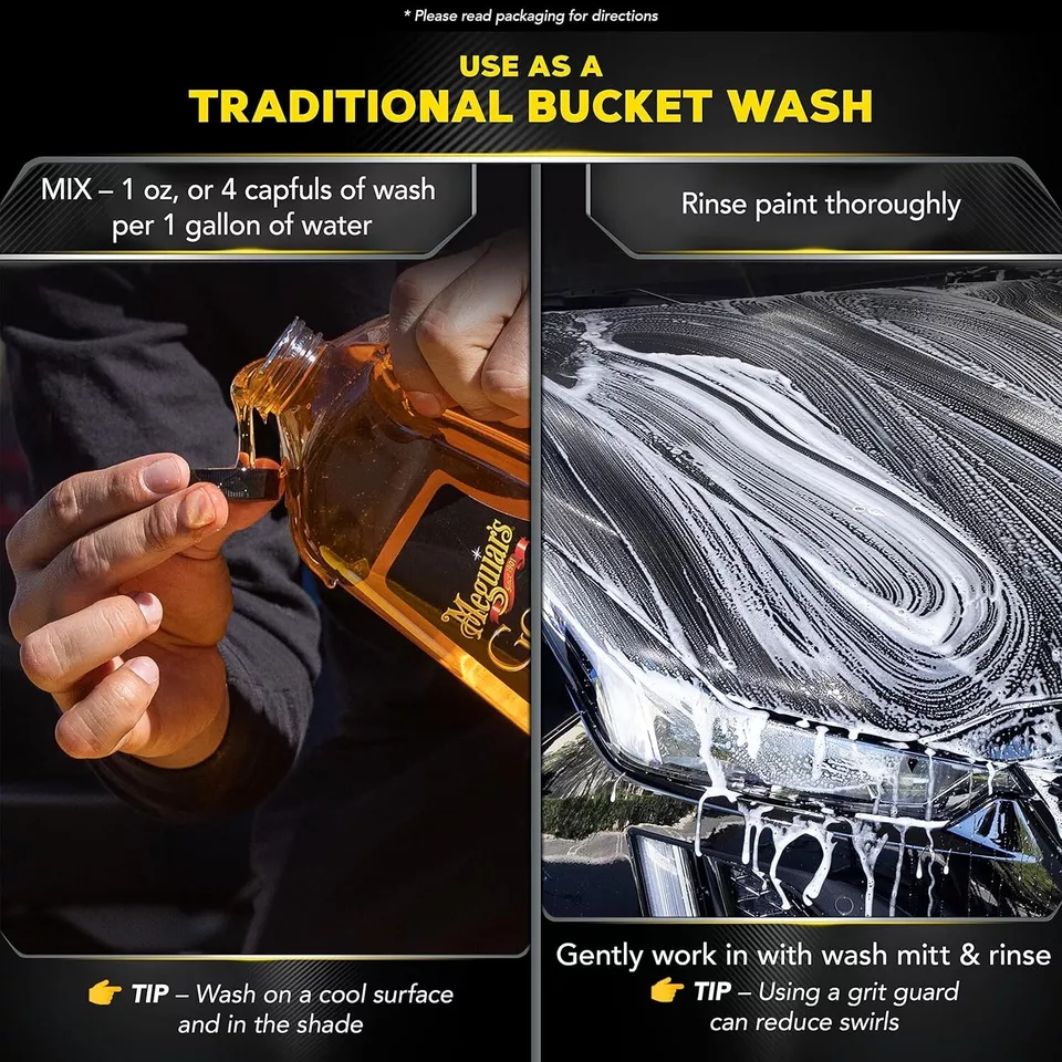 Meguiar's Gold Class Car Wash: Premium Car Cleaning Foam - 64 Oz Container - Изображение 4 из 4