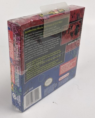 Nintendo Virtual Boy Panic Bomber Man Factory Sealed Video game  - Picture 4 of 7
