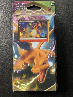 Pokemon Cracked Ice Holo Charizard Vivid Voltage Theme Deck