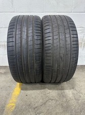 2x P26535r21 Pirelli P Zero Pz4 Lm1 Elect 932 Used Tires
