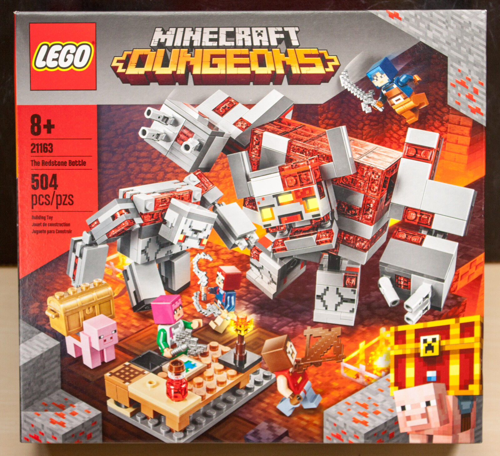 LEGO Minecraft Dungeons The Redstone Battle (21163) New Sealed Box