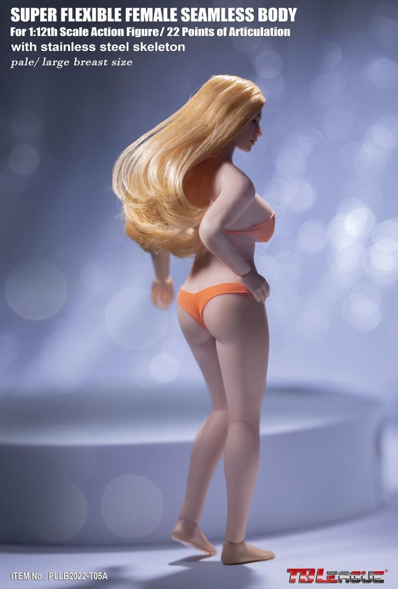 TBLeague 1/12 Seamless Female Body PLMB2022 T05A T05B Phicen