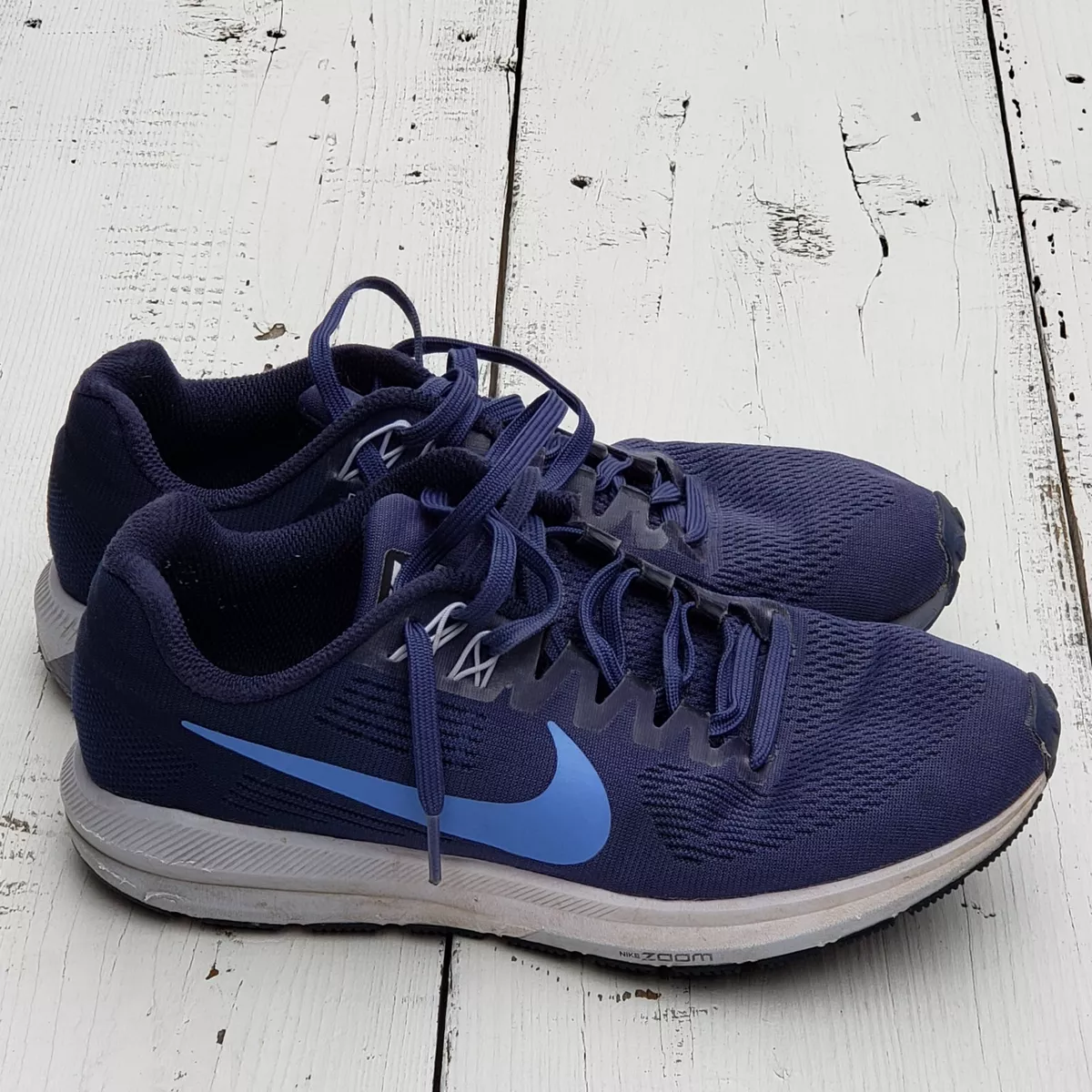 Nike Zoom Structure Men 8/ 39 Running Blue Dynamic Support | eBay