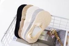 Summer Boat Socks-Silica Gel Lace Sock Non Slip Antiskid Slippers Footwear 1Pair