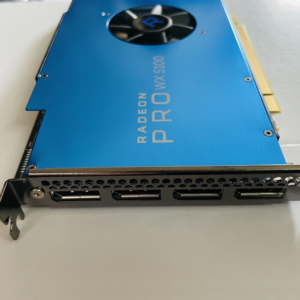 *NEW* AMD ATI Radeon PRO WX 5100 8GB GDDR5 PCI-E Quad Display-Port Video Card - Image 4 of 4