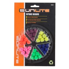Spoke Beads Sunlite Assorted Colors 36 Beads