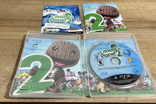LittleBigPlanet 2 (Sony PlayStation 3, 2011) Includes Game Case Manual Artwork - Bild 2 von 2