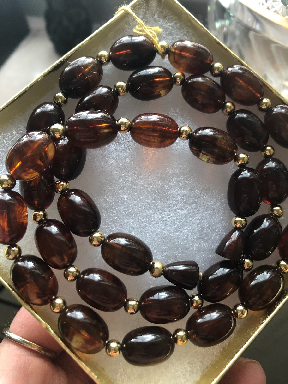 Genuine Amber Necklace Gem